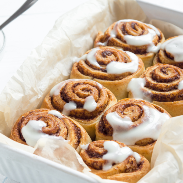 Mini Cinnamon Rolls Pack of 4 - Image 2