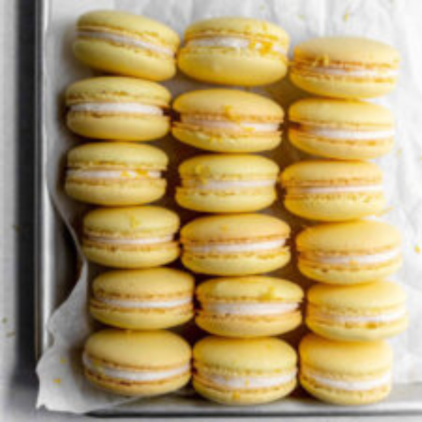 Cream Cheese & Lemon Curd Macarons - Image 3